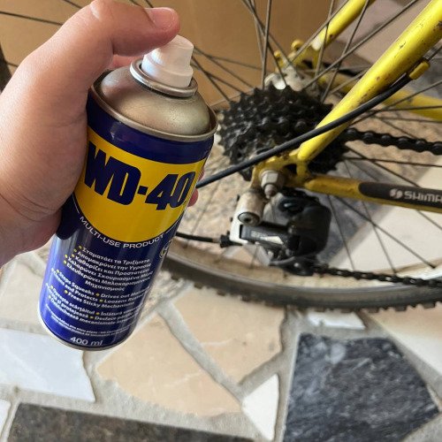 Immortal chain - never dies with WD-40